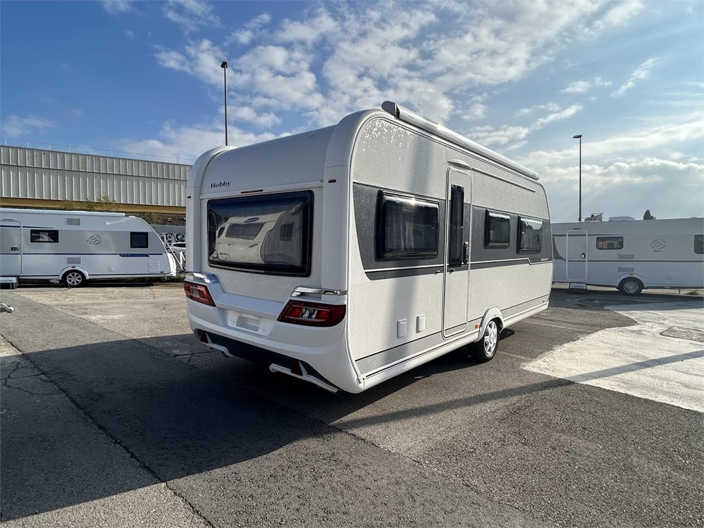 Foto 1 CARAVANA HOBBY 540 UFF EXCELLENT-CAMA EN ISLA-AIRE-MOVER-TOLDO 