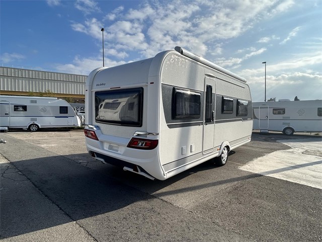 CARAVANA HOBBY 540 UFF EXCELLENT-CAMA EN ISLA-AIRE-MOVER-TOLDO 